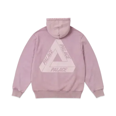 PALACE Washed Out Tri-Ferg Hood "Pink"