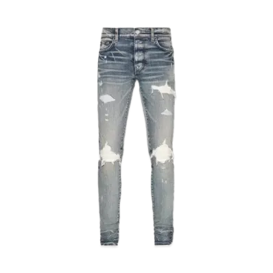 AMIRI MX1 Ultra Suede Jean "Cray Indigo"