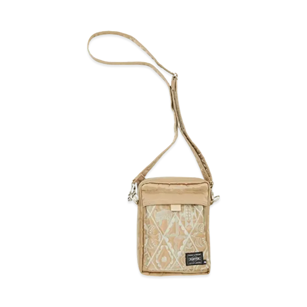PORTER x mina perhonen Vertical Shoulder Bag Symphony "Beige"