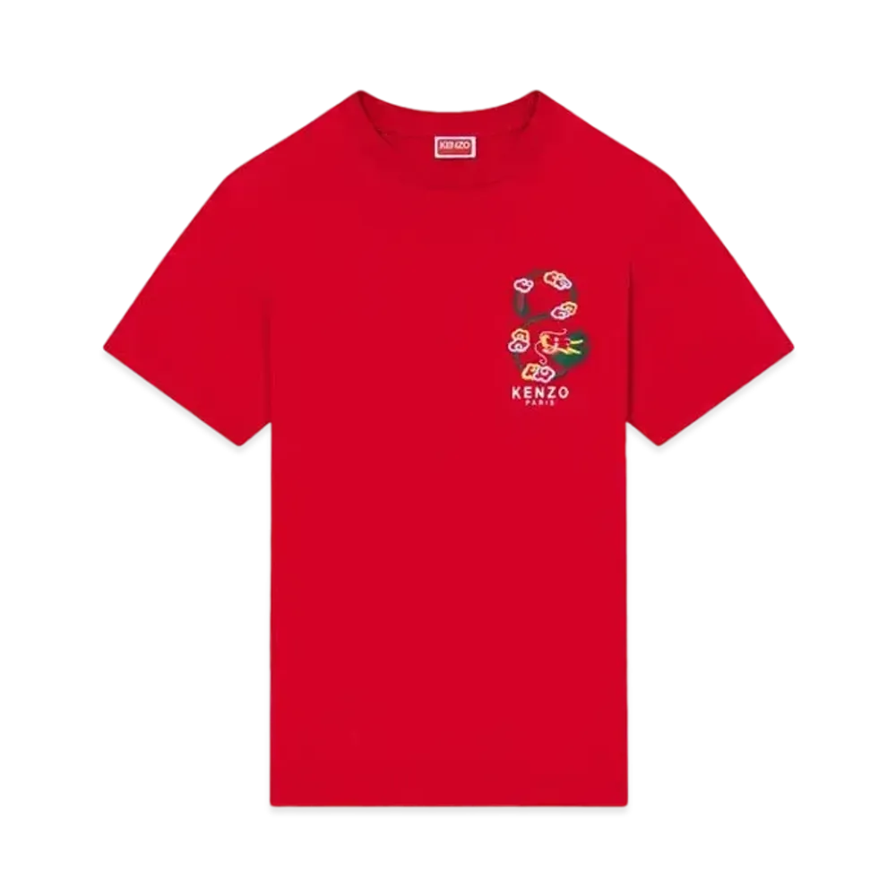 KENZO 'YEAR OF THE DRAGON' Slim T-shirt "Cherry"