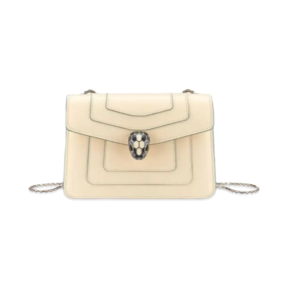 BVLGARI Serpenti Forever Crossbody Bag "Beige"