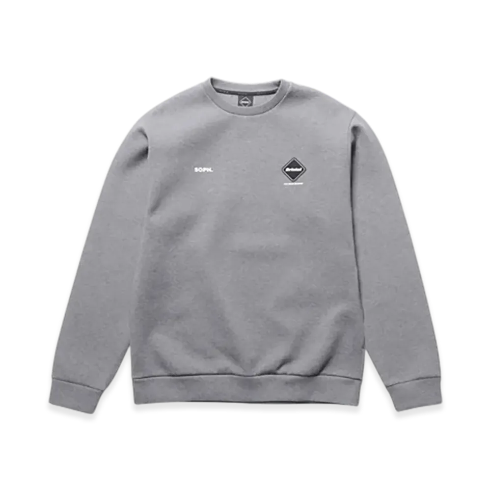 F.C.Real Bristol Tech Sweat Crewneck Top "Gray"