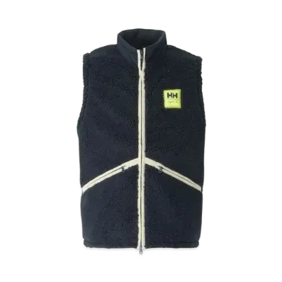 HELLY HANSEN x agnes b. Kodenshi Fiberpile Vest "Deep Navy"