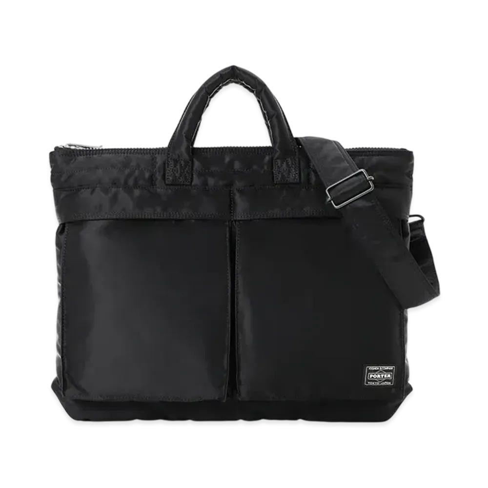 PORTER / TANKER Short Helmet Bag "Black"