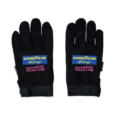 ANTI SOCIAL SOCIAL CLUB x GOODYEAR Racing Gloves "Black"