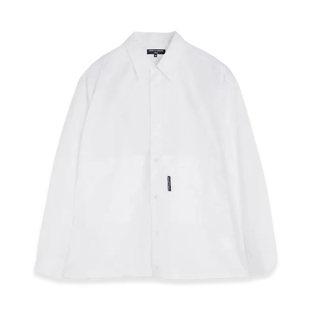 COMME des GARCONS HOMME L/S Shirt "White"