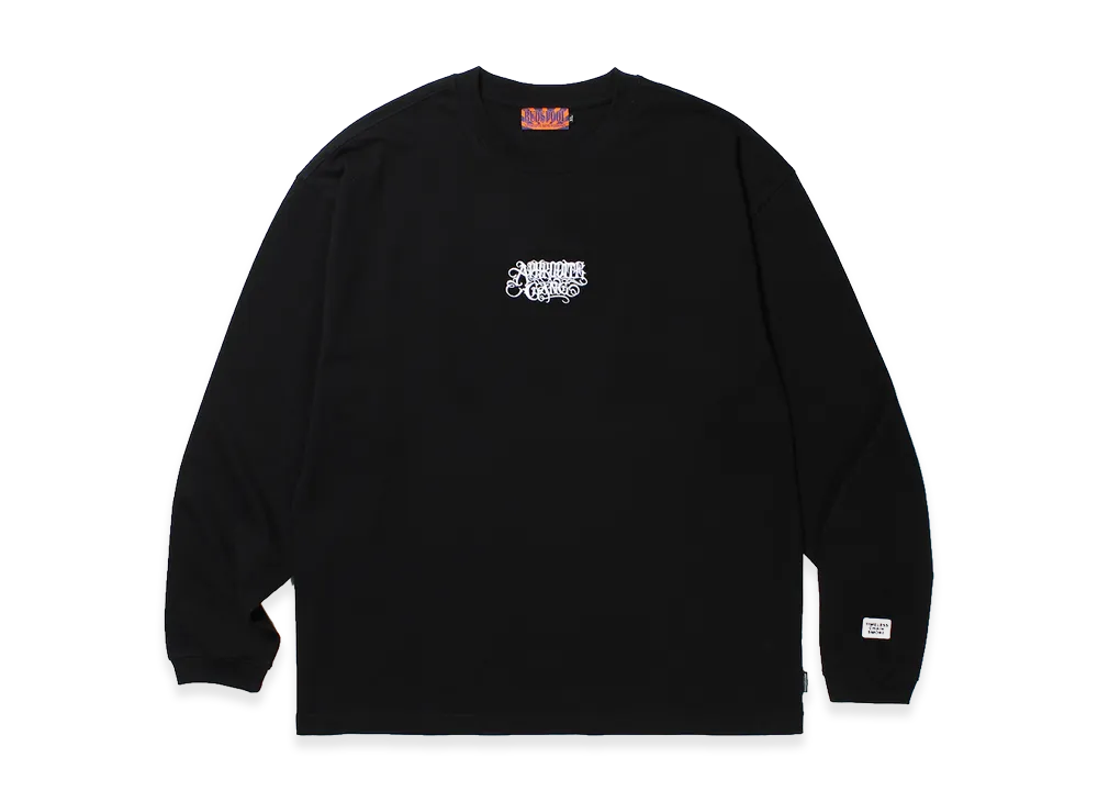 APHRODITEGANG Classic Logo Embroidery L/S Tee "Black"
