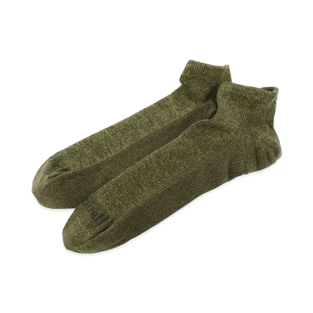 mont-bell Socks Corespun Travel Ankle Socks "Dark Green"