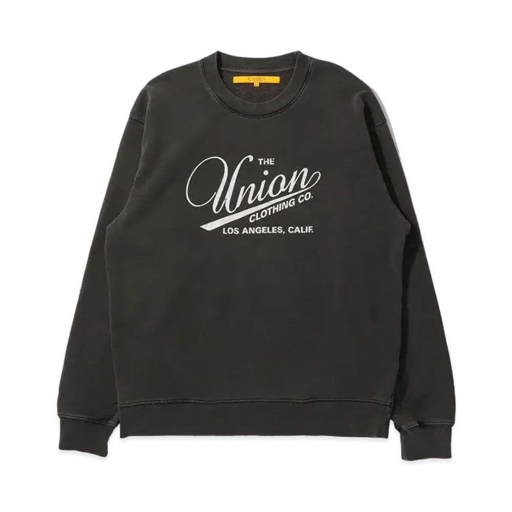 UNION Clothing CO Crew "Black"