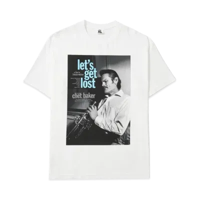 Weber x Let's get Lost T Shirt (Key Visual) "White"