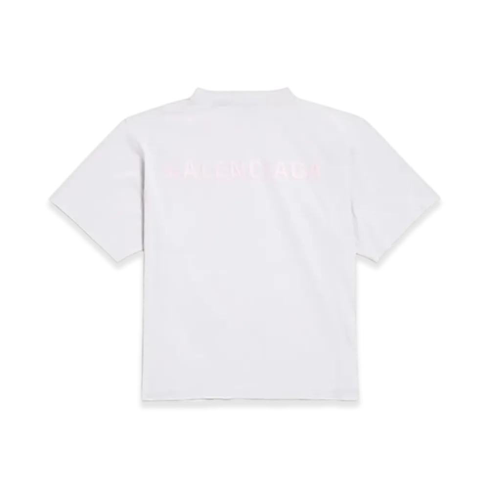 BALENCIAGA BALENCIAGA Back T-shirt Medium Fit "Blue/White"