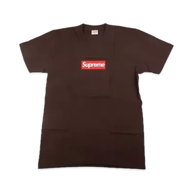 Supreme 20th Anniversary Box Logo Tee "Brown"