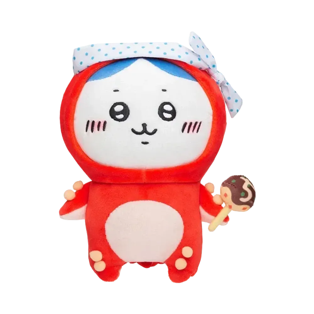 Gray Parka Service -Chikawa- Chikawatako -san Plush toy S (Hachiware)