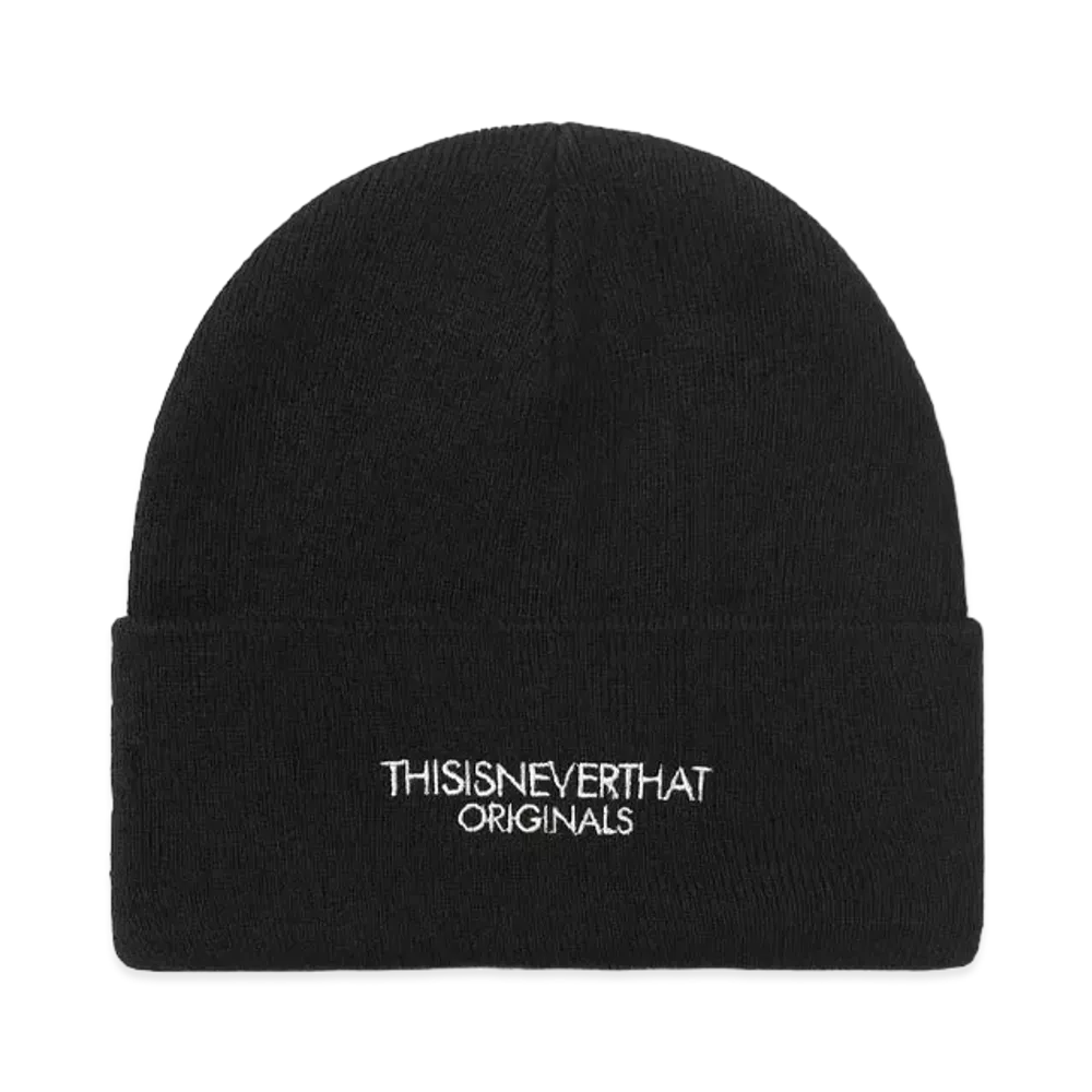 thisisneverthat FR-Logo Beanie "Black"