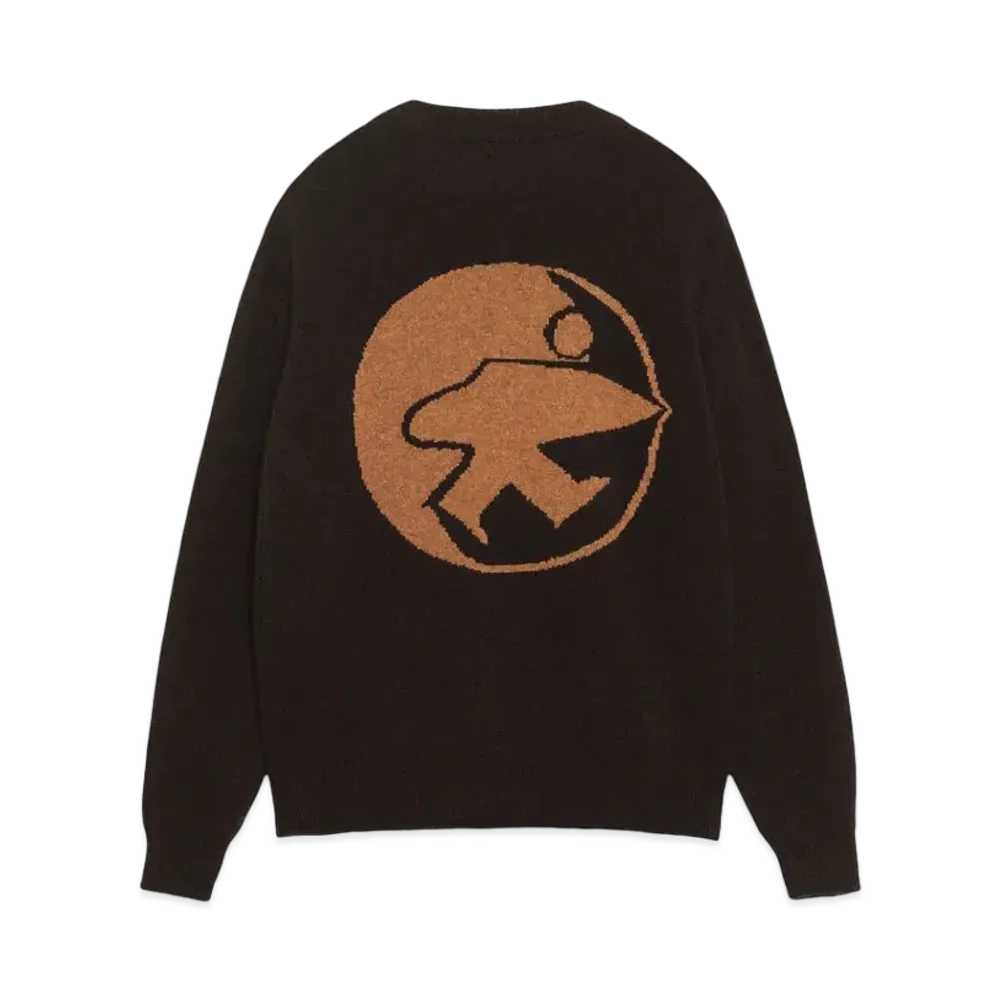 Stussy x OUR LEGACY Work Shop Knitted Roundneck Sweater "Dark Brown"