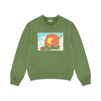 DENIM TEARS Giant Fruit Crewneck "Olive"