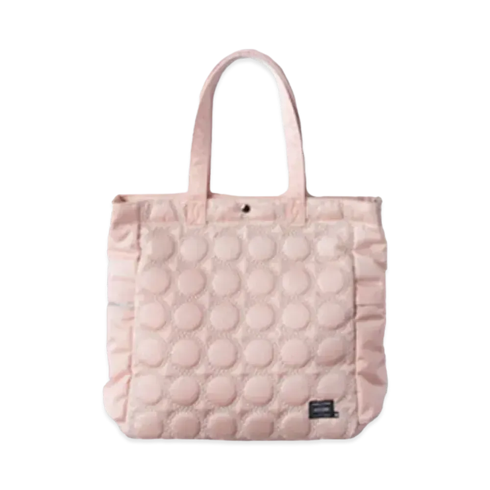 PORTER x mina perhonen 2Way Tote Bag L Tambourine "Pink Beige"