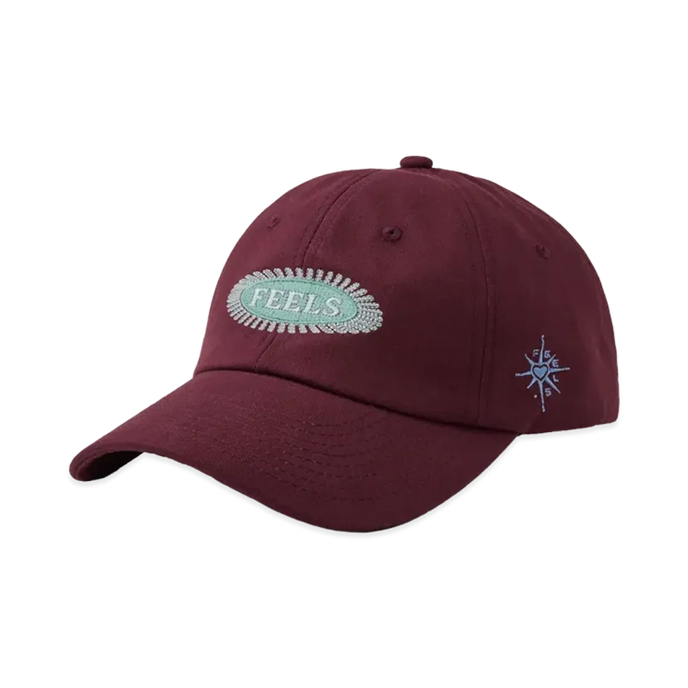 FEELS. Signature Logo Cap "Maroon"