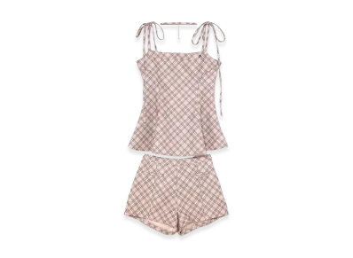 ANDMARY Women's Mary Pattern Set Up "Pink"