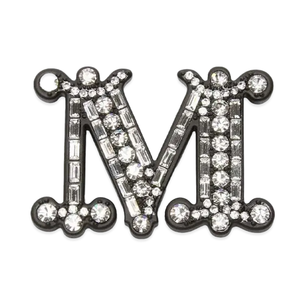 Max Mara M Brooch Crystal Brooch "Black"