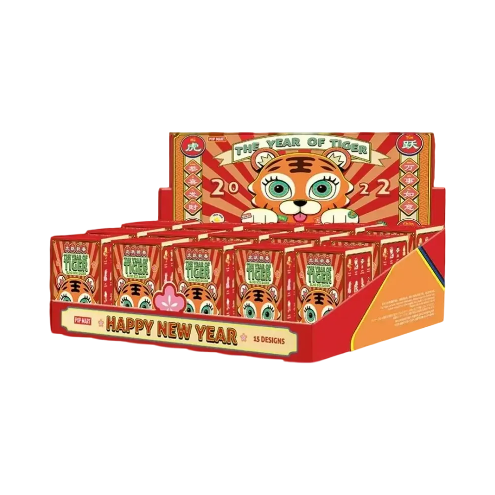 POP MART THE YEAR OF TIGER Series Pin Badge [Assortment Box]