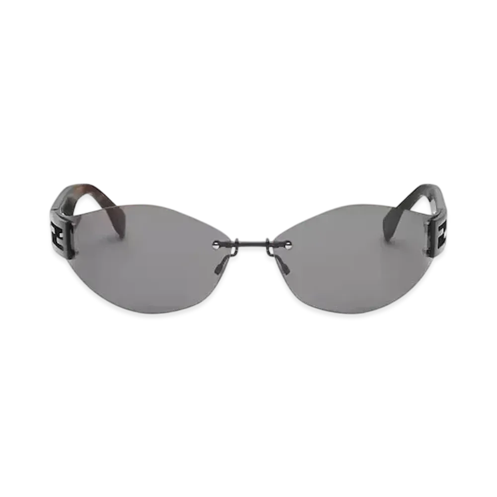 FENDI Baguette Sunglasses "Black"