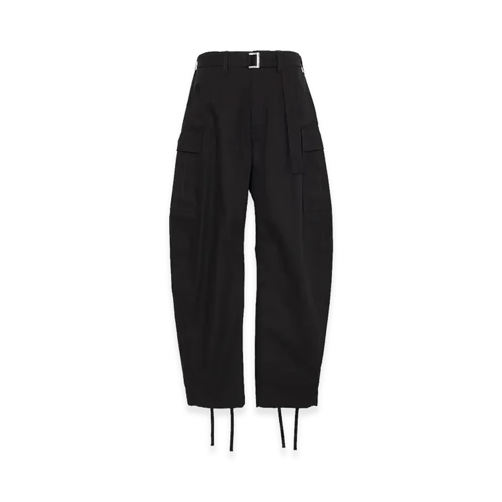 sacai Rip Stop Pants "Black"