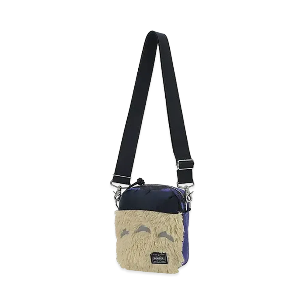 PORTER x My Neighbor Totoro Vertical Shoulder Bag "Navy"