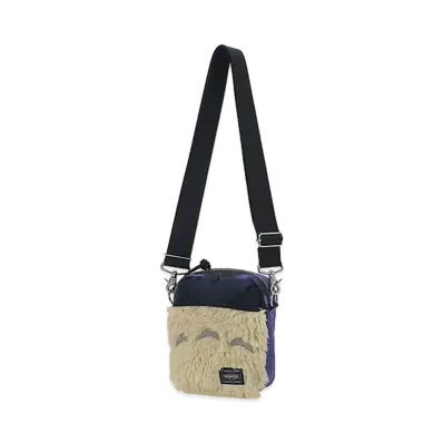 PORTER x My Neighbor Totoro Vertical Shoulder Bag "Navy"