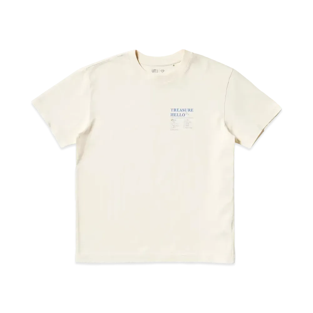 Uniqlo UT x TREASURE Find Your Treasure UT HELLO "Cream"