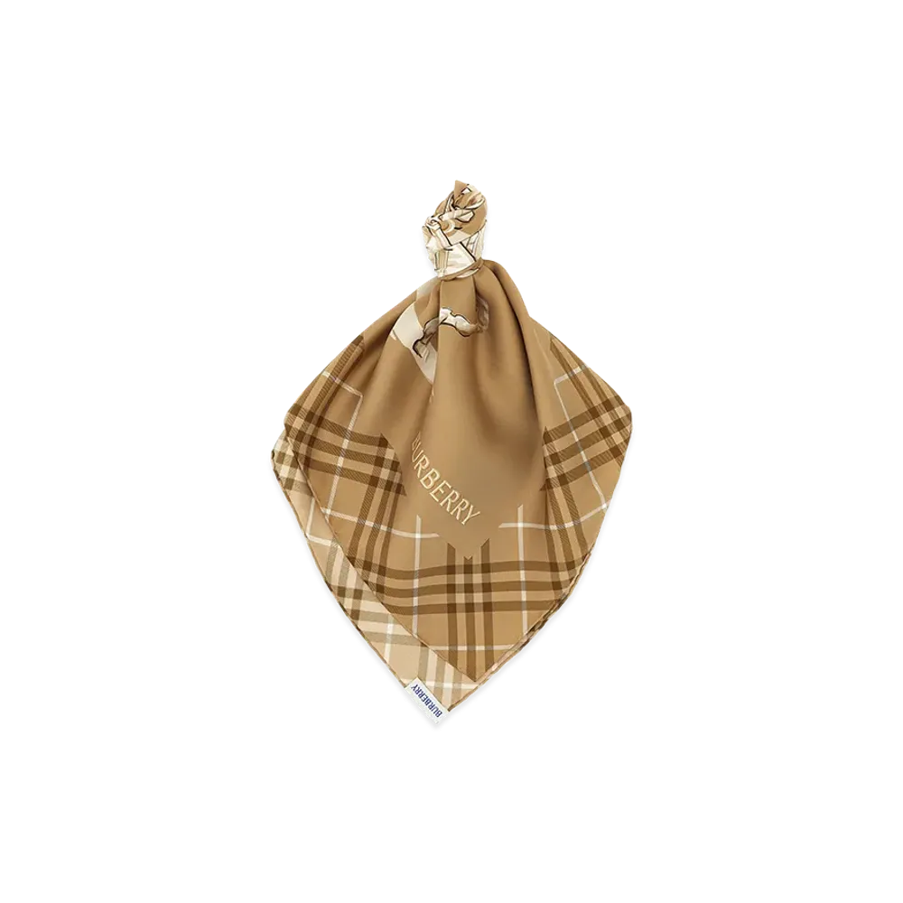 Burberry Women's horseman Scarf "Beige"