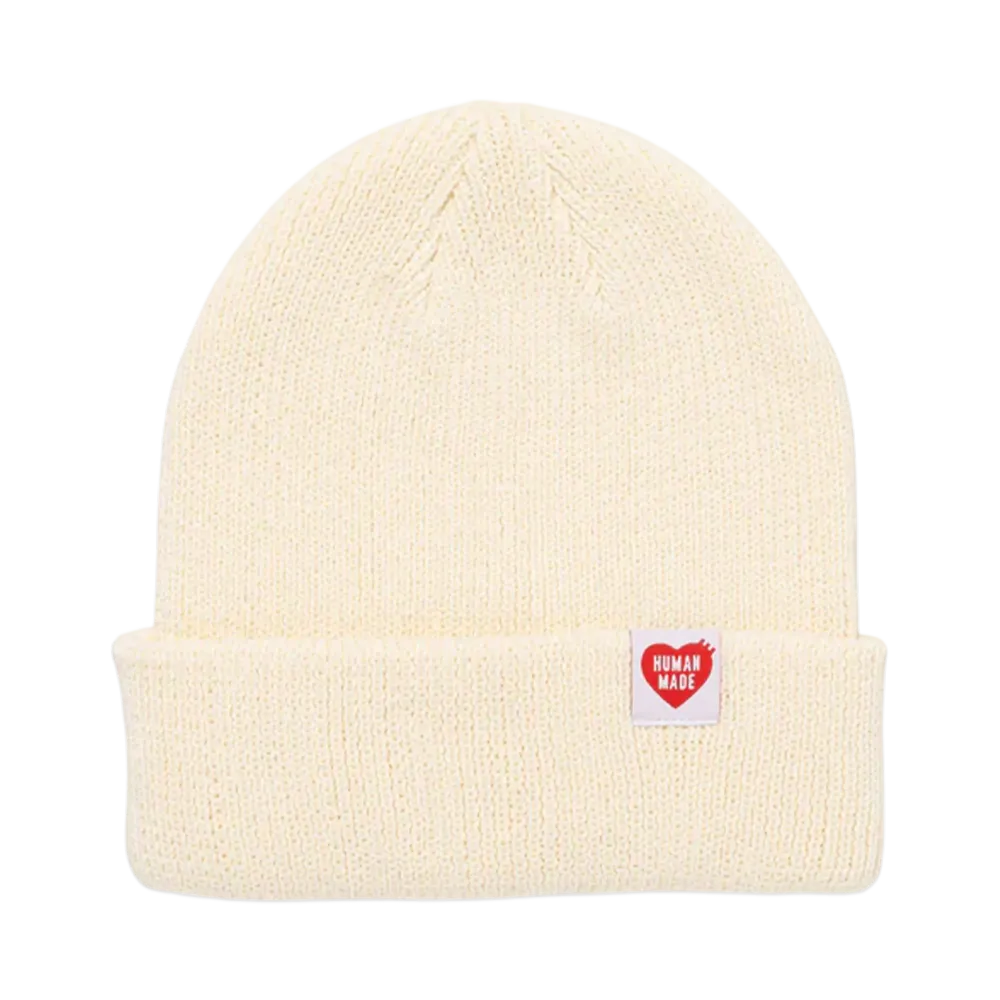 HUMAN MADE Classic Beanie "White"
