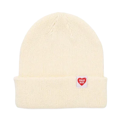 HUMAN MADE Classic Beanie "White"