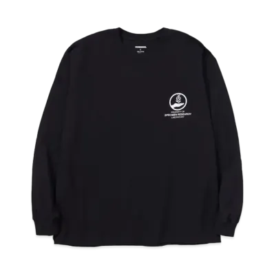 NEIGHBORHOOD NH Tee-14 LS . CO "Black"
