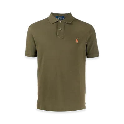 Polo Ralph Lauren Slim Fit Classic Polo Shirt "Olive Green"