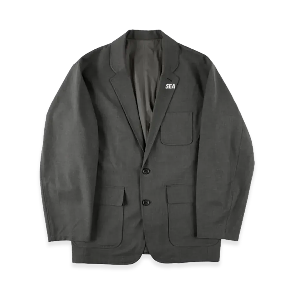 WIND AND SEA TR Wool Tailored Jacket "Gray"
