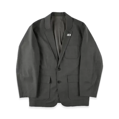 WIND AND SEA TR Wool Tailored Jacket "Gray"