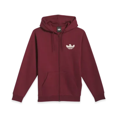 adidas Shmangry Zip-Up Graphic Parka "Shadow Red/Alumina"