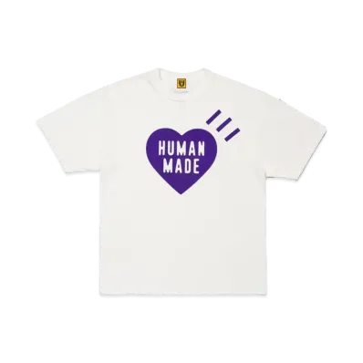 HUMAN MADE Heart T-Shirt Fukuoka "White"