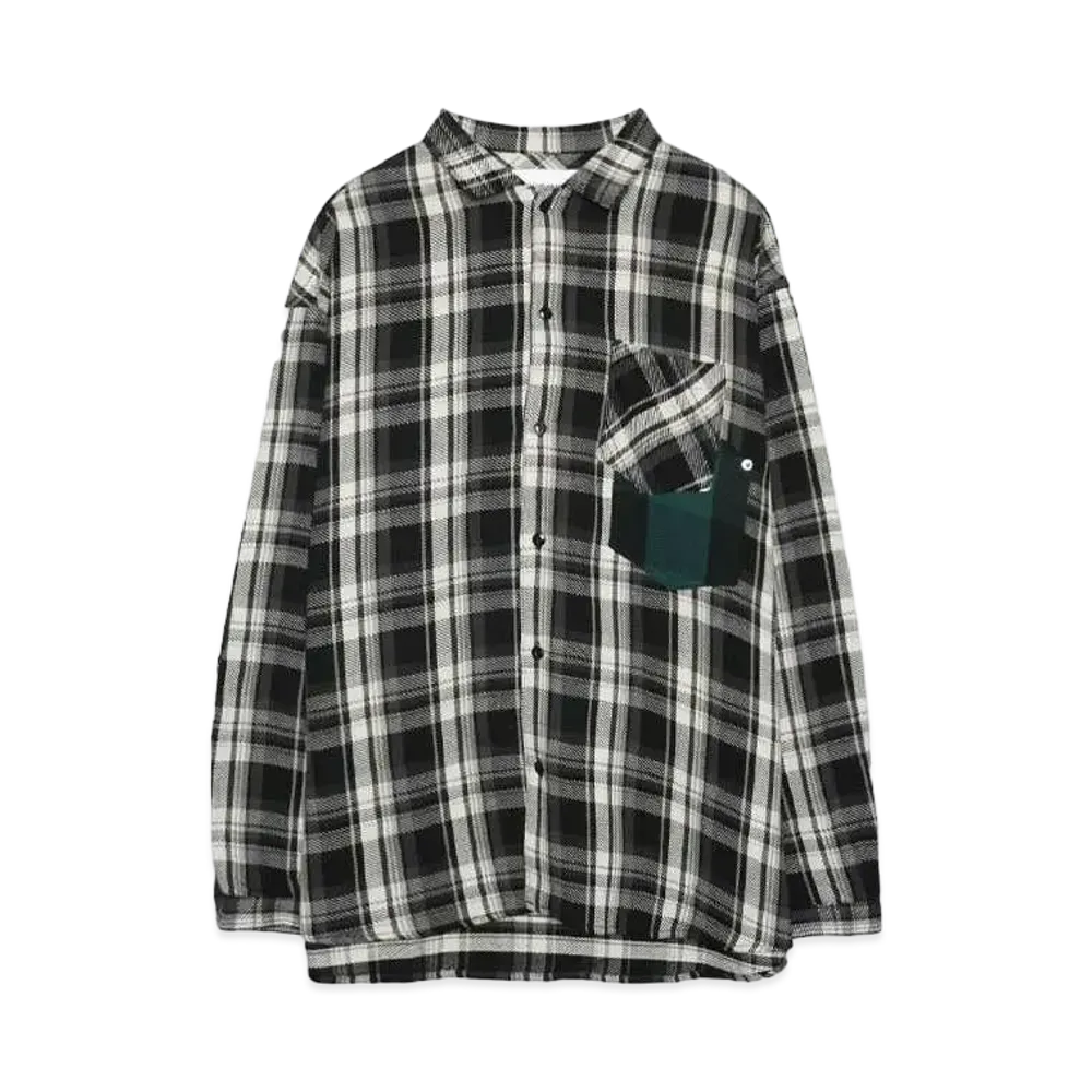 Whiz Limited PLANE SHIRT "BLACK"