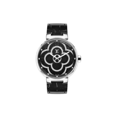 Louis Vuitton Tambour Moon Divine 28mm "Noir"