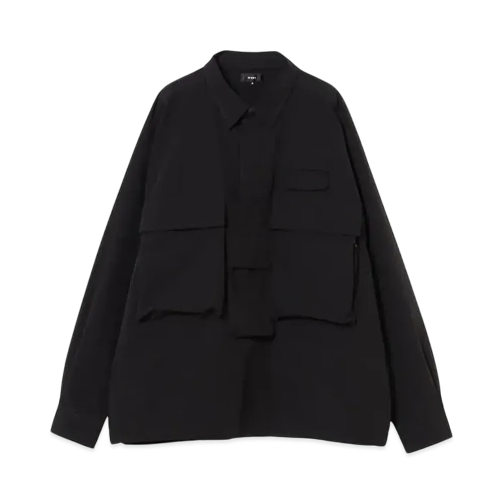 BEAMS Action Pullover Shirt "Black"
