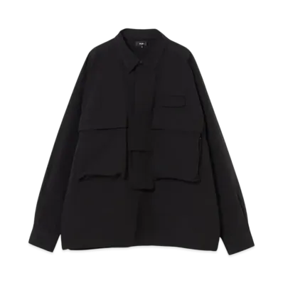 BEAMS Action Pullover Shirt "Black"