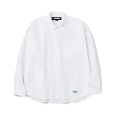 NEIGHBORHOOD Plain Shirt LS "White"