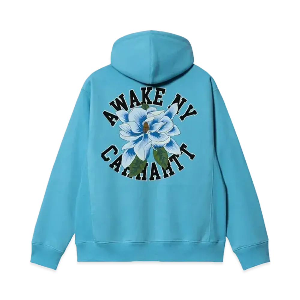 Carhartt WIP x AWAKE NY Printed Hoodie "Blue"
