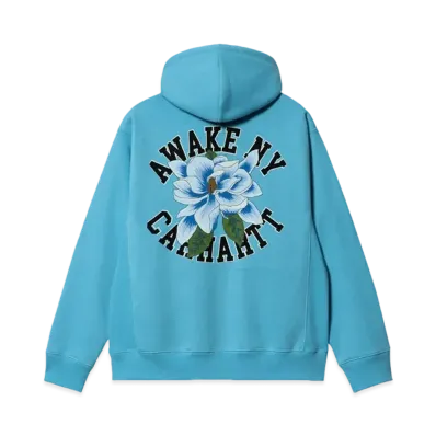 Carhartt WIP x AWAKE NY Printed Hoodie "Blue"