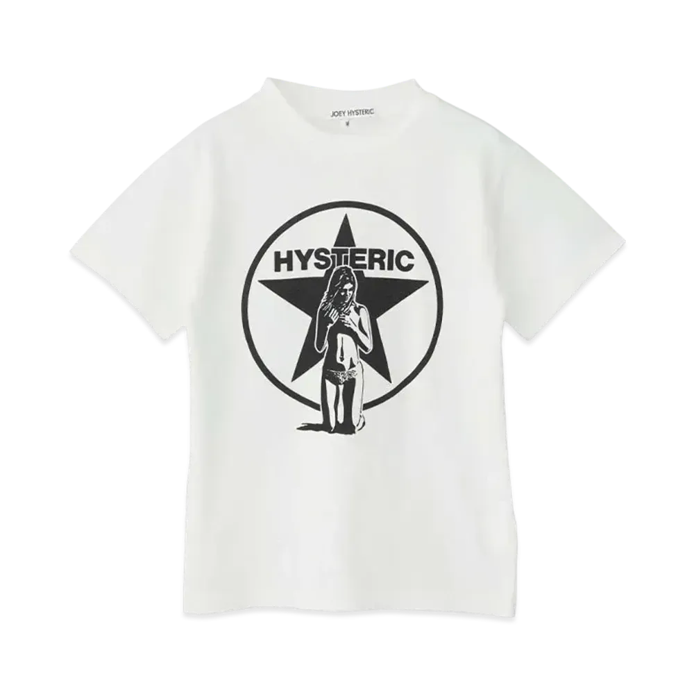 HYSTERIC GLAMOUR Kids Star Bright T-Shirt "Green"