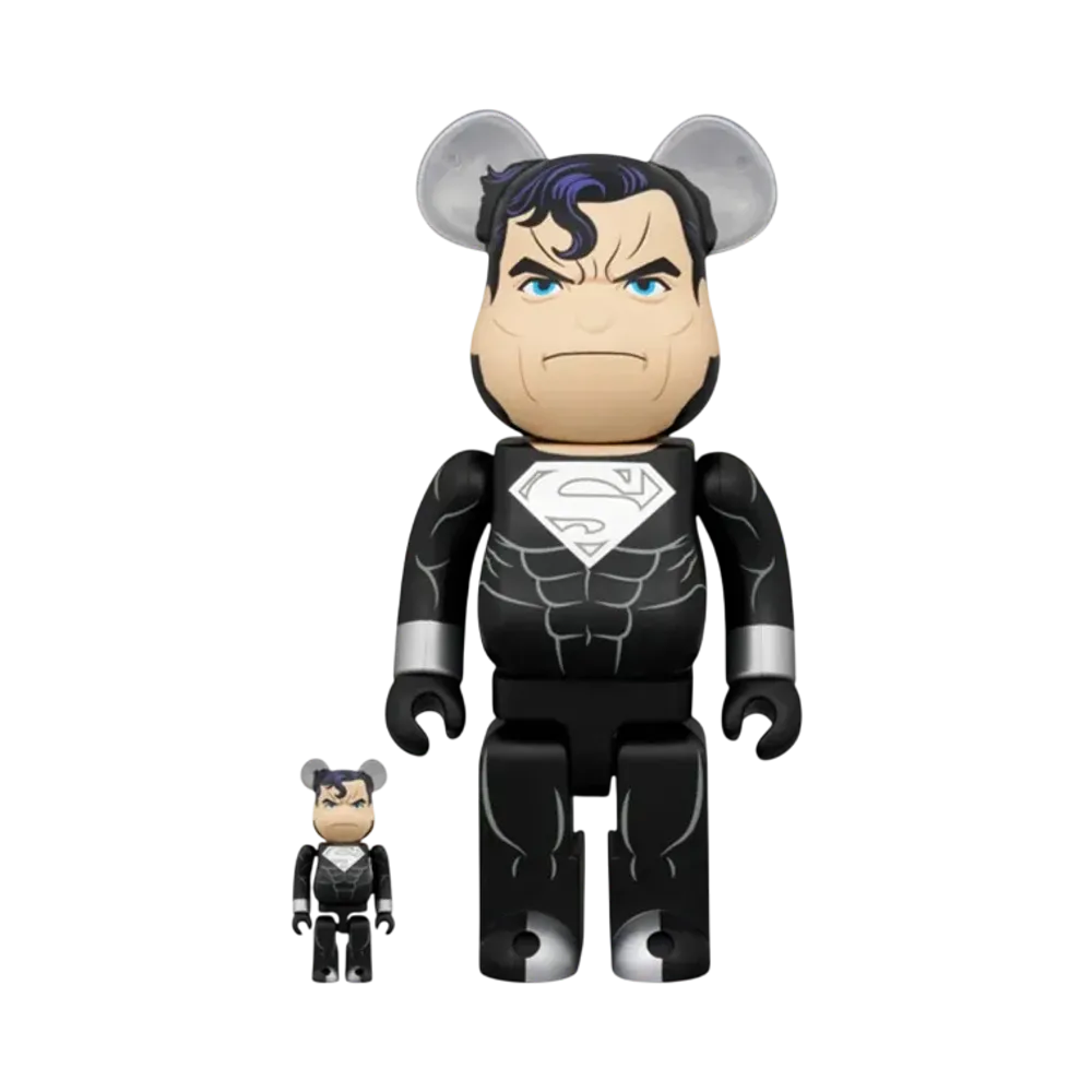 MEDICOM TOY "BEARBRICK" Superman (Return Of Superman Ver.) 100% & 400%