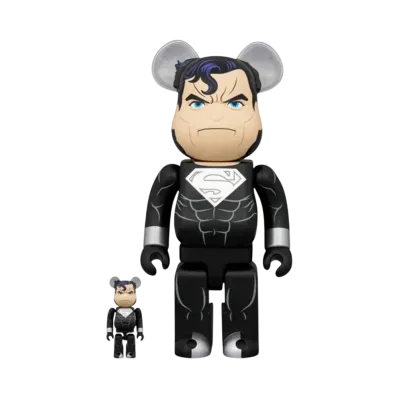 MEDICOM TOY "BEARBRICK" Superman (Return Of Superman Ver.) 100% & 400%