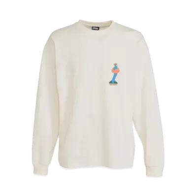 FIRST DOWN GRAPHIC L/S T "Off White"
